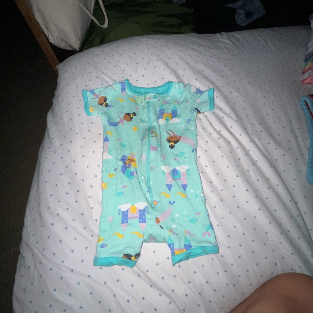 I am selling 2 one piece outfits. Wear indoors or out. Only worn once still new.